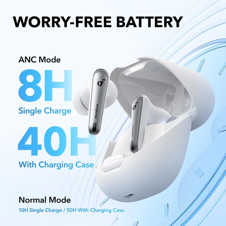 soundcore by Anker Liberty 4 NC Bluetooth-Kopfhörer mit Geräuschunterdrückung, 98,5% Noise Cancellin