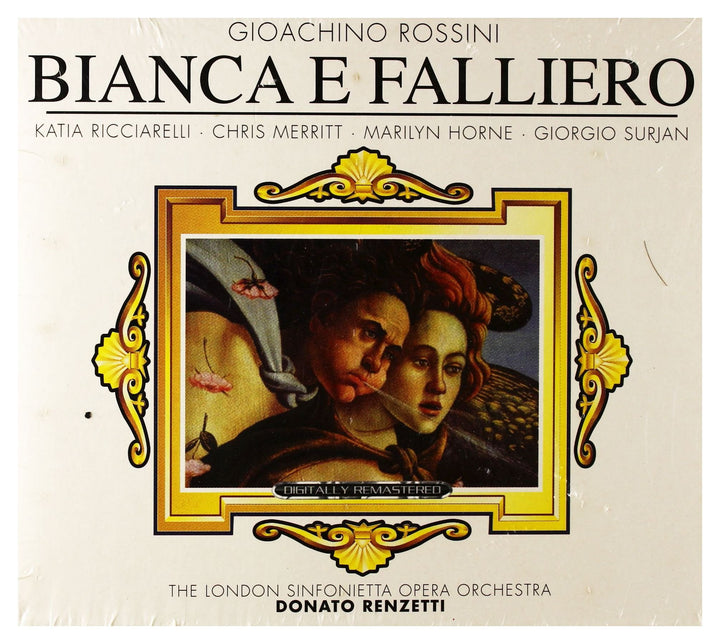 Gioacchino Rossini: Bianca e Falliero (Opern-Gesamtaufnahme), Audio-CD