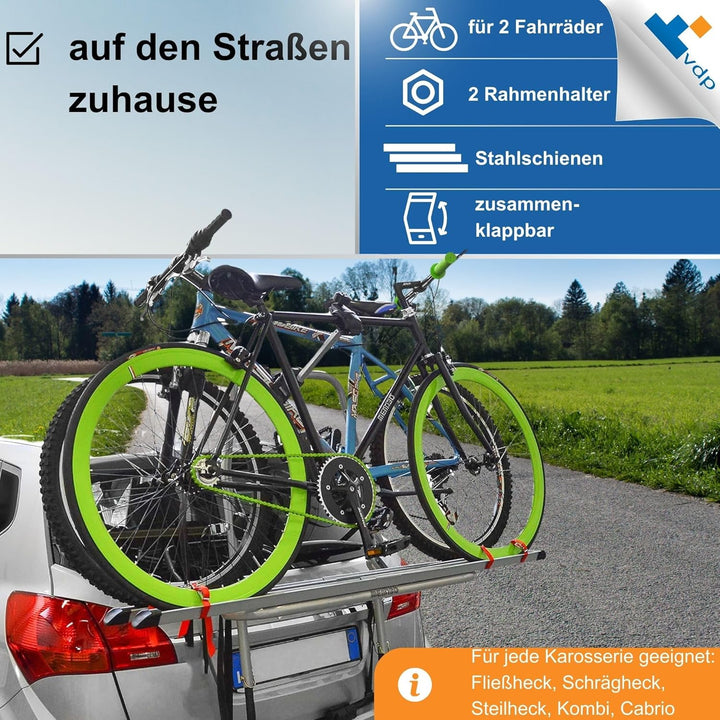 MENABO 000039100000 Steel Bike 2 Fahrradträger