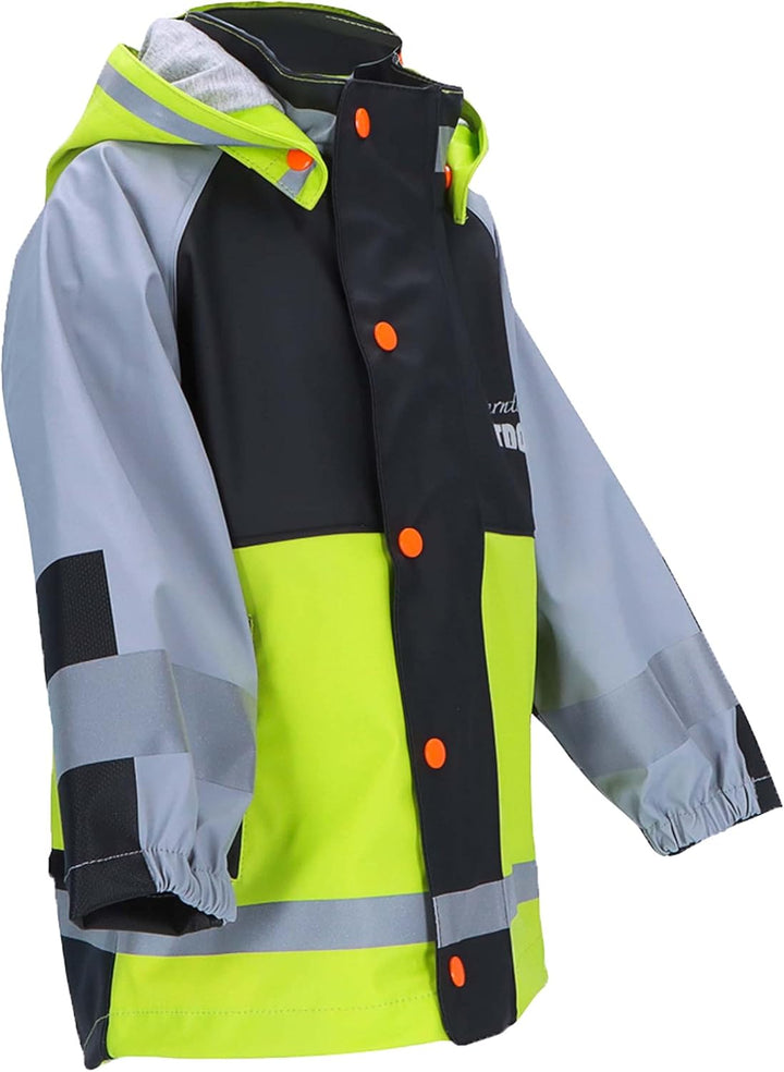 Sterntaler Unisex Kinder Blockfarben Funktions-Regenjacke 86 Hellgrün, 86 Hellgrün