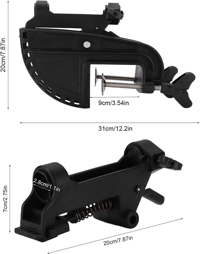 Bootsmotorhalterung, 12V Elektromotor Thruster Halterung Elektrischer Aussenbordmotor Stent Aussenbo
