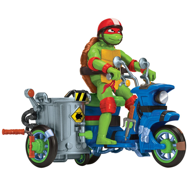 Teenage Mutant Ninja Turtles - Turtle Cycle W/Sidecar & Figure