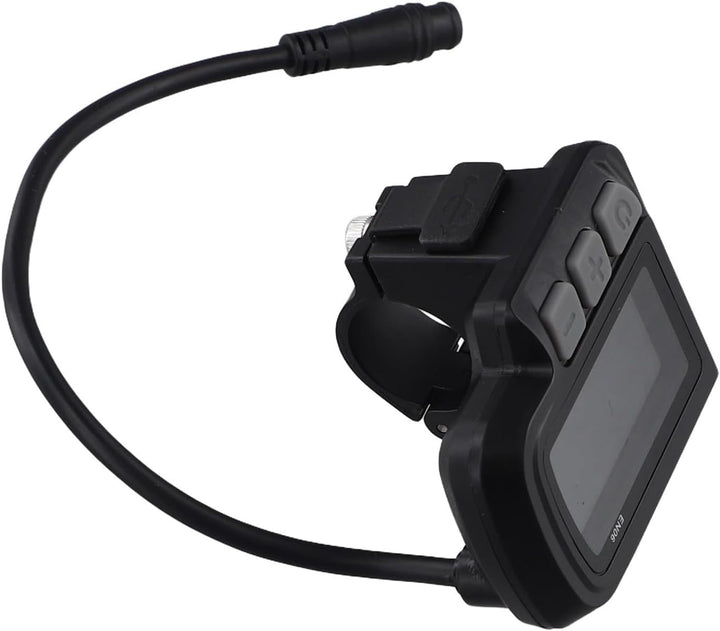 E-Bike Display 24V 36V 48V LCD Bildschirm mit 6 Pin Wasserdichtes Schnittstellenkabel für Elektrofah