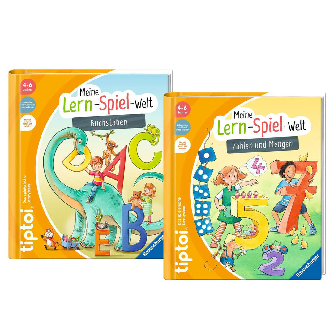 tiptoi - Mein Lernspiel Abenteuer Set - Erste Buchstaben und Erste Zahlen