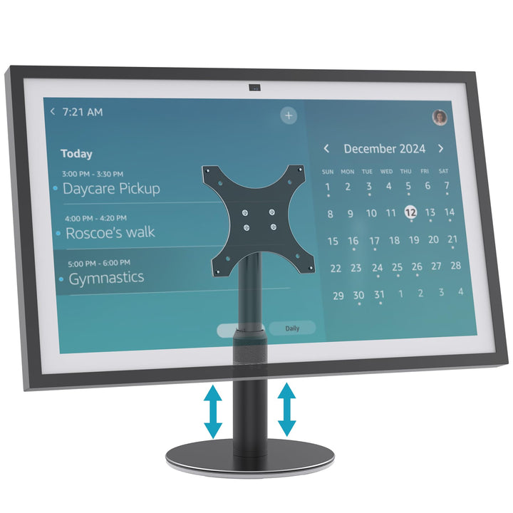 Premium Swivel & Tilt Stand for Show 15/21, Matte Black Aircraft-Grade Aluminum Ajustable Show 15 St