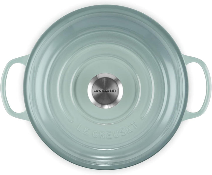 Le Creuset Signature Gourmet-Profitopf aus Gusseisen, 26 cm, 2,2 Liter, Sea Salt