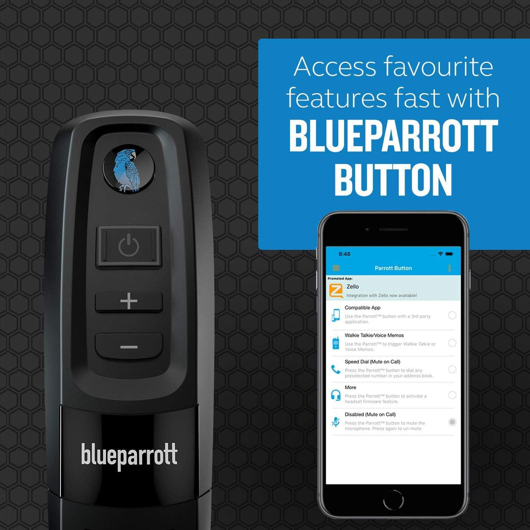 BlueParrott C300-XT Bluetooth Headset mit Geräuschunterdrückung – Freisprecheinrichtung, Kabelloses