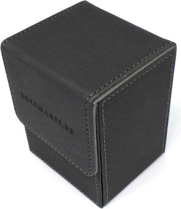 docsmagic.de Premium Magnetic Tray Long Box Silver Large + 4 Flip Boxes - Silber Large + 4 Flip Boxe