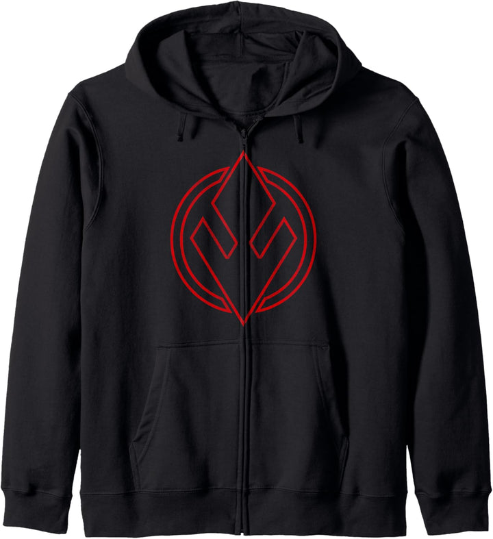 Star Wars Red Sith Trooper Symbol Red Outline Kapuzenjacke