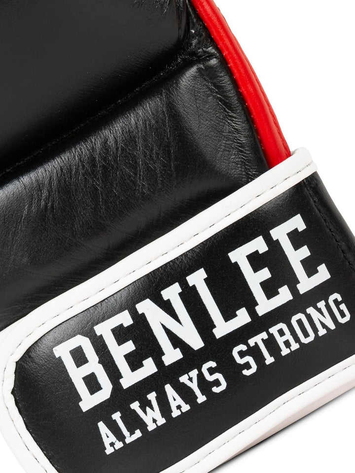 BENLEE MMA-Trainingshandschuhe aus Leder (1 Paar) Striker L-XL Schwarz, L-XL Schwarz