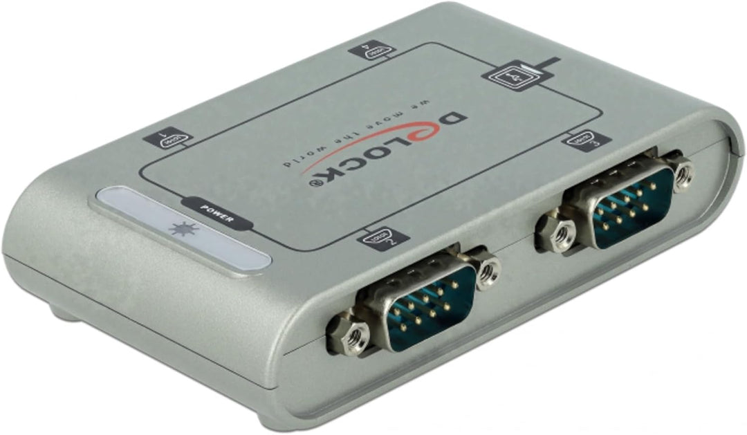 Delock USB 2.0 zu 4 x Seriell Adapter