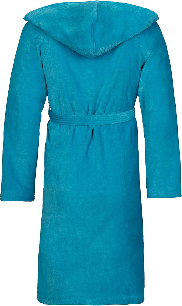 Vossen Damen & Herren Bademantel Texas XS Blau (Turquoise 557), XS Blau (Turquoise 557)