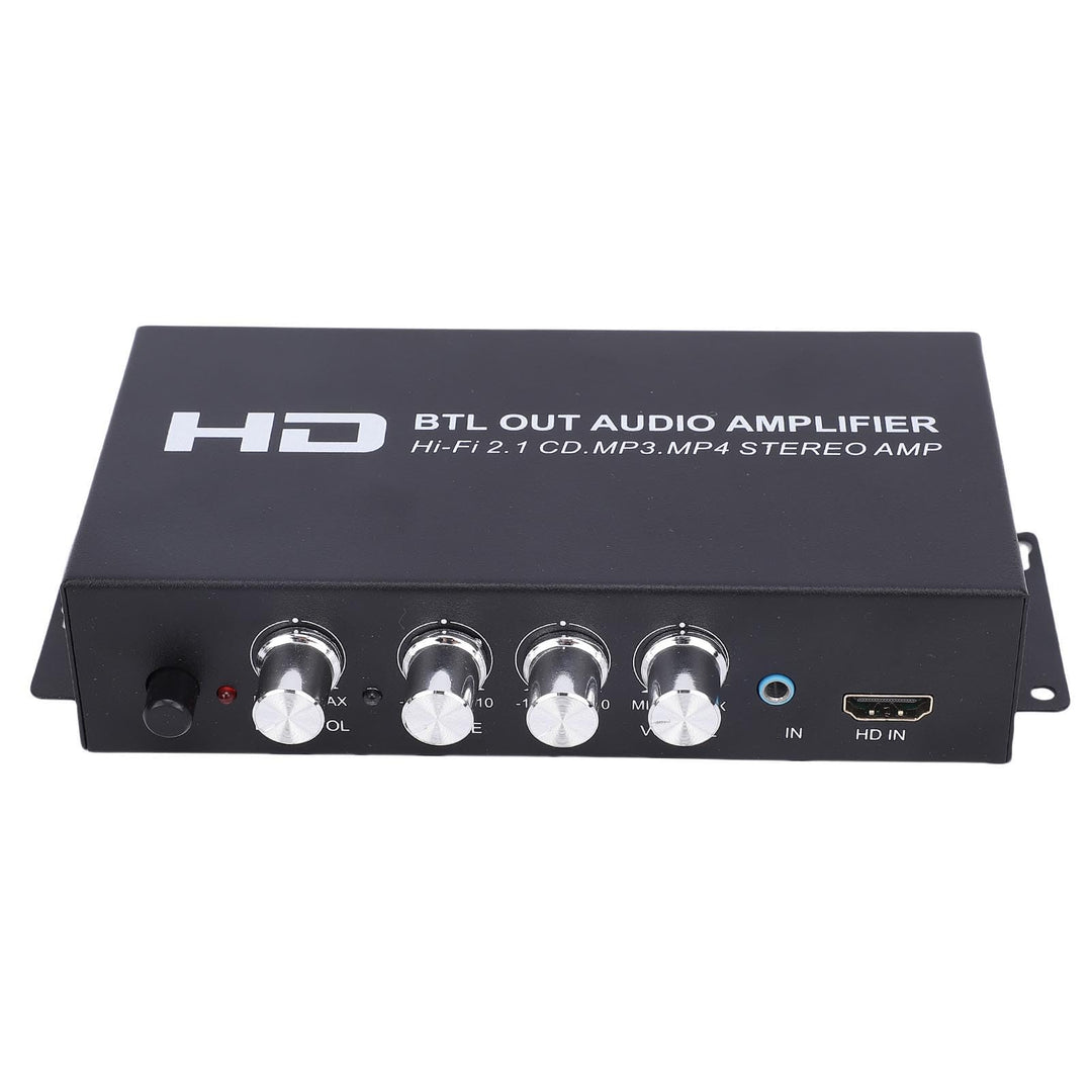 Annadue Stereo-Leistungsverstärker, 2.1-Kanal 240 W Bluetooth 5.0 HiFi-Audio, HDMI-AUX-Eingang, Bass