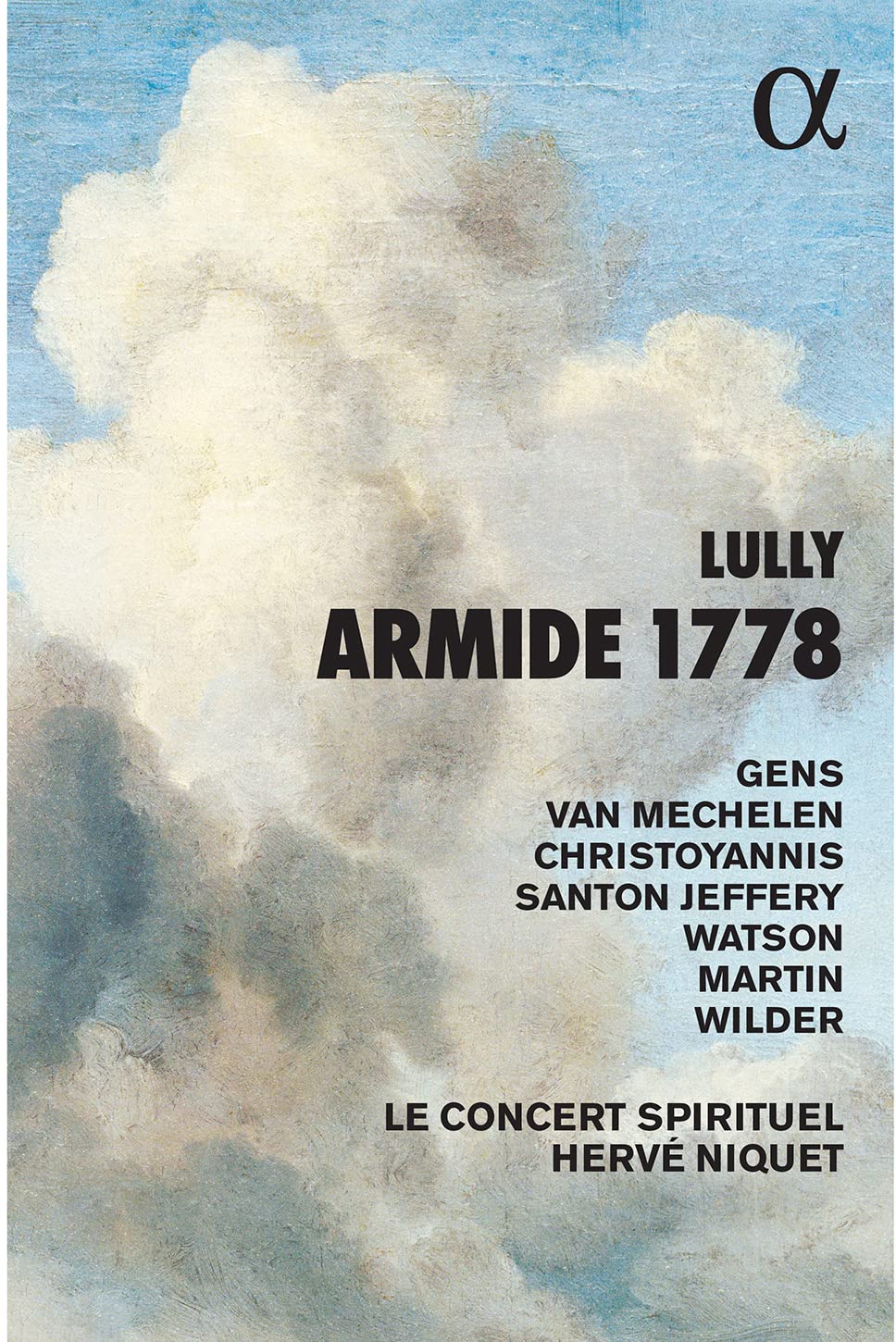 Lully: Armide 1778, Audio-CD