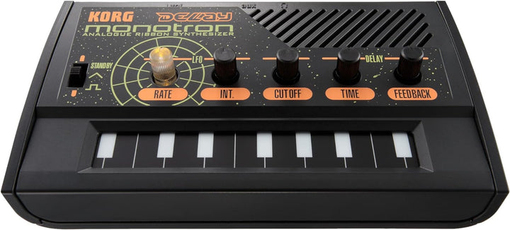 Korg DKO Monotron-Verzögerungs-Miniatur-Synthesizer Schwarz Monotron Delay Analogue Ribbon Synthesis