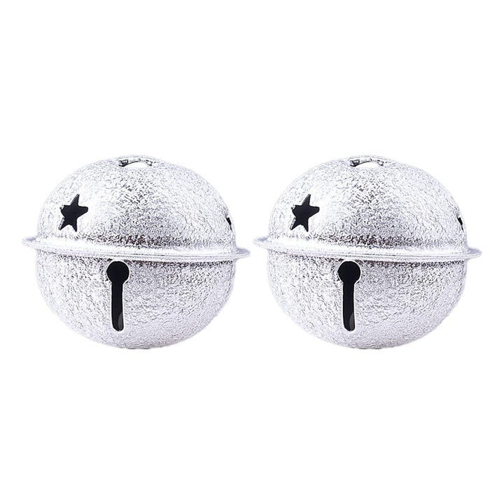 Wambere 50 Stück 4cm Glöckchen zum Basteln,Glöckchen,Weihnachtsglöckchen,Rostschutz Glöckchen, Metal