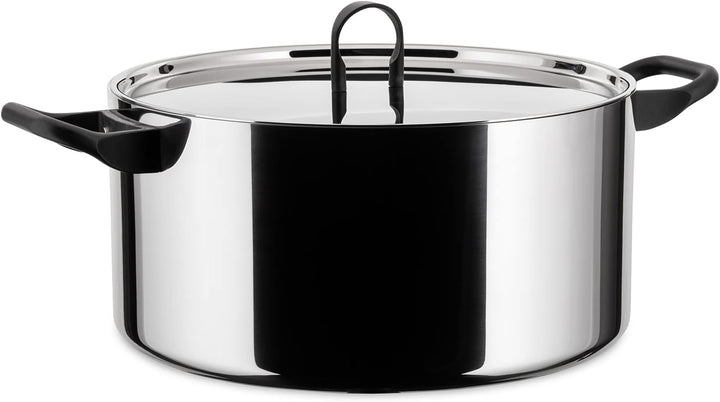 Alessi 90101/24 T LA Cintura di Orione, Fleischtopf aus Multiply, Durchmesser 24 cm, Edelstahl, 1 x