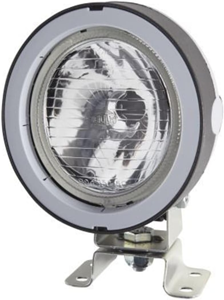 HELLA - Halogen-Arbeitsscheinwerfer - Mega Beam - 12/24V - geschraubt/Anbau/Schraubanschluss - 4-Pun