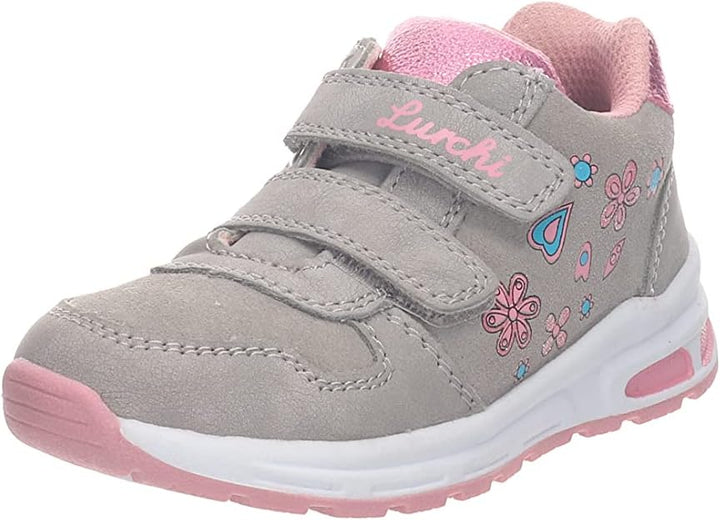 Lurchi Mädchen Valeria Sneaker 30 EU Grau, 30 EU Grau