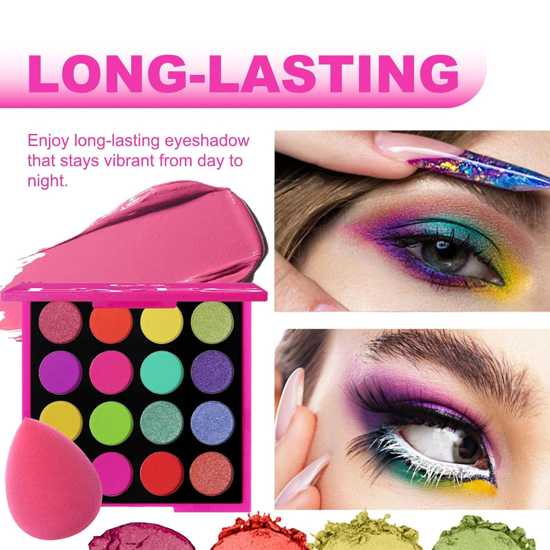 RoseFlower Schminke Set Profi Make Up Set Teenager Mädchen Schminkkoffer Kosmetische Makeup Paletten