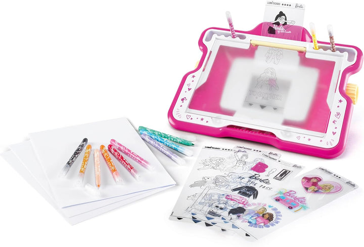Maped CREATIV - Leuchttisch, Lichttisch, Lichtmaschine LUMI'BOARD BARBIE - mit 250x BARBIE-Motiven a