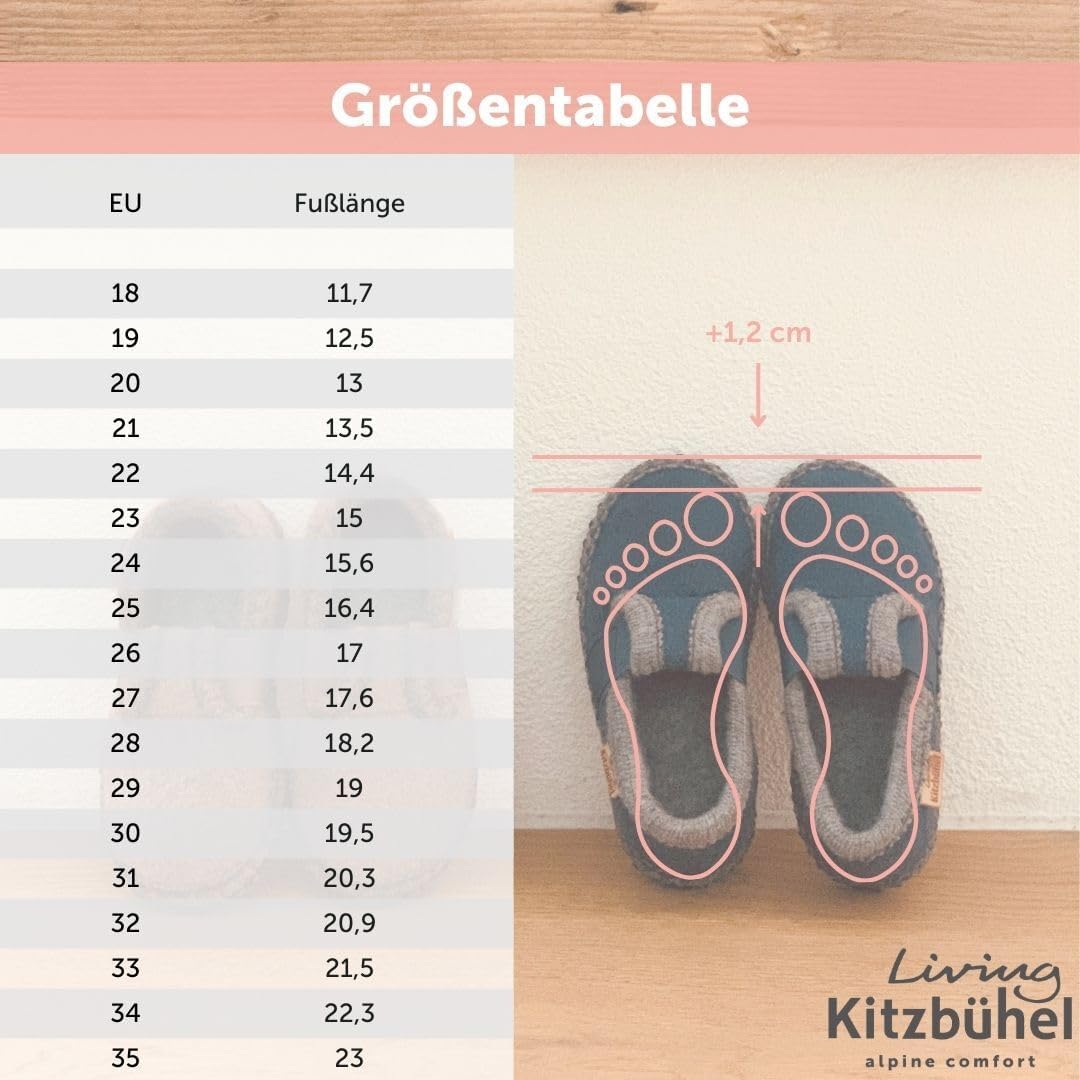 Living Kitzbühel Unisex Baby Babyklettschuh Filz unifarben 18 EU Forest, 18 EU Forest