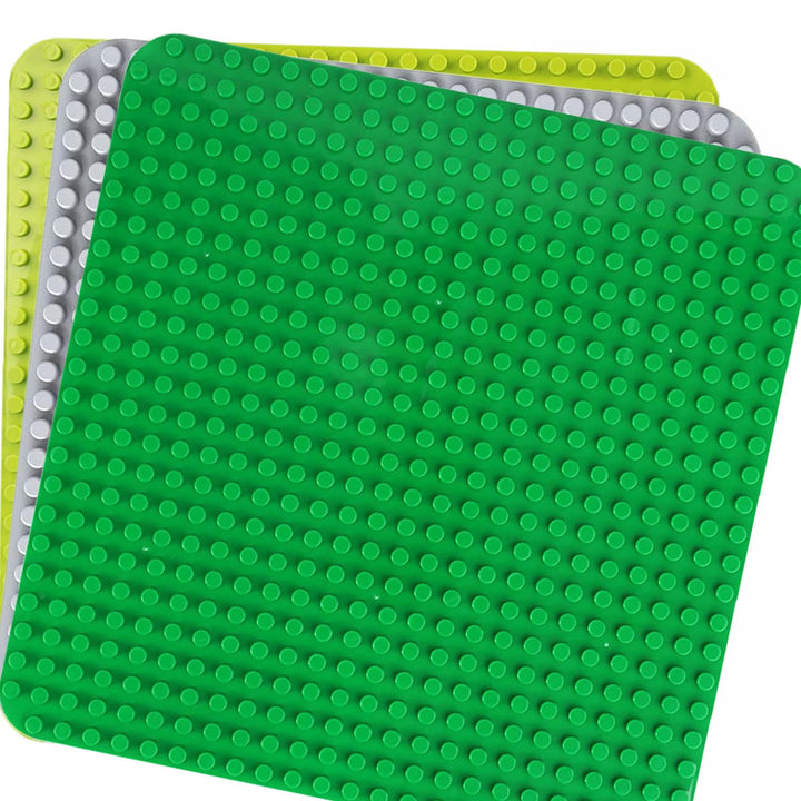 Grosse Bauplatte Kompatibel mit Lego Duplo Platten, Classic Grundplatte für DUPLO Sets,38 * 38cm Pla