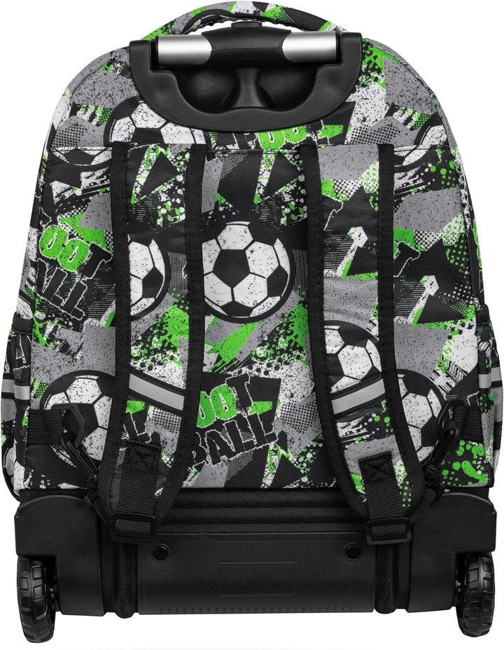 Coolpack F035674, Schulrucksack mit Rollen STARR LET`S GOL, Multicolor 46 x 36 x 22 cm Let`s Gol, 46