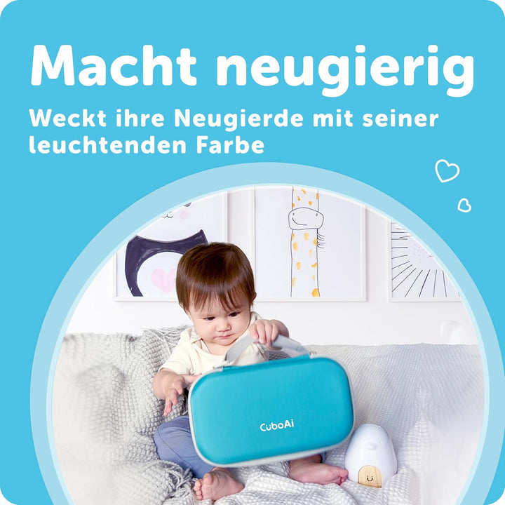 CuboAi Reisekoffer | Schutzhülle für CuboAi Smart Babyphone, Mobile Ständer und Zubehör | Tranquil B