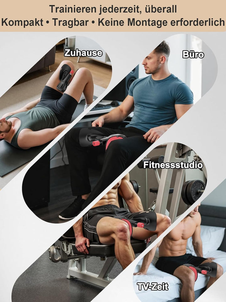 Oberschenkeltrainer Beintrainer Beckenbodentrainer für Frau Mann Fitnessgeräte für Zuhause Trainings