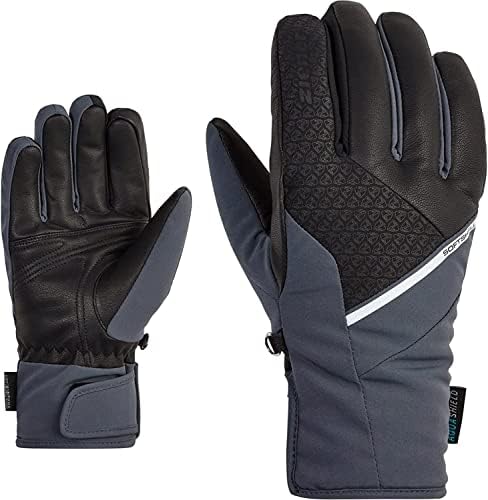 Ziener Damen Kasadina Ski-Handschuhe/Wintersport | wasserdicht, atmungsaktiv, Soft-Shell 7.5 Ombre,