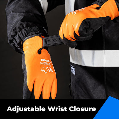 toolant 100% Waaserdichte Arbeitshandschuhe für Herren und Damen, Arbeitshandschuhe Winter für kalte