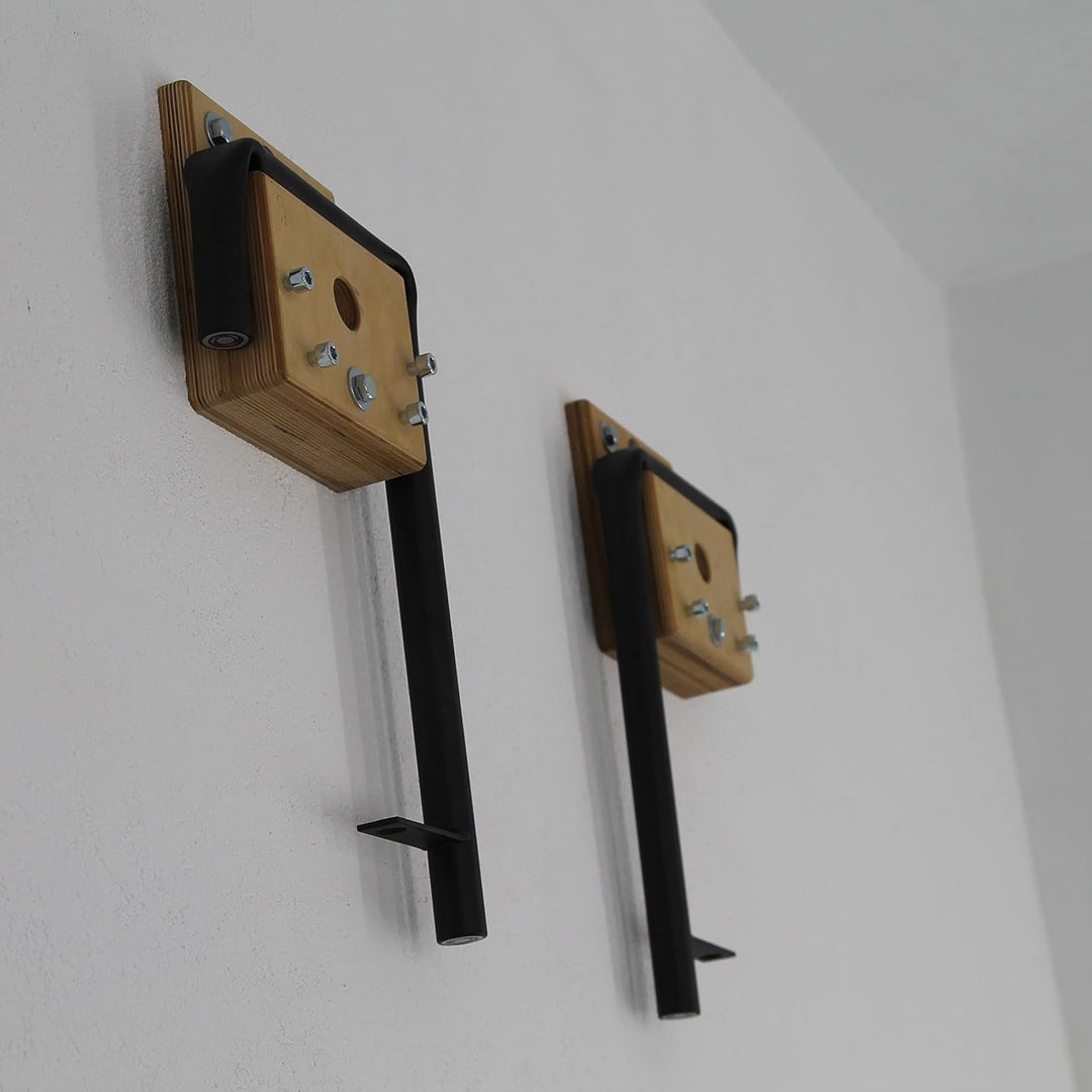 BeckerTechnik Profi Klimmzugstange – Wand &amp; Decke, viele Griffe &amp; Varianten G.Pul-Up Master 2-teilig