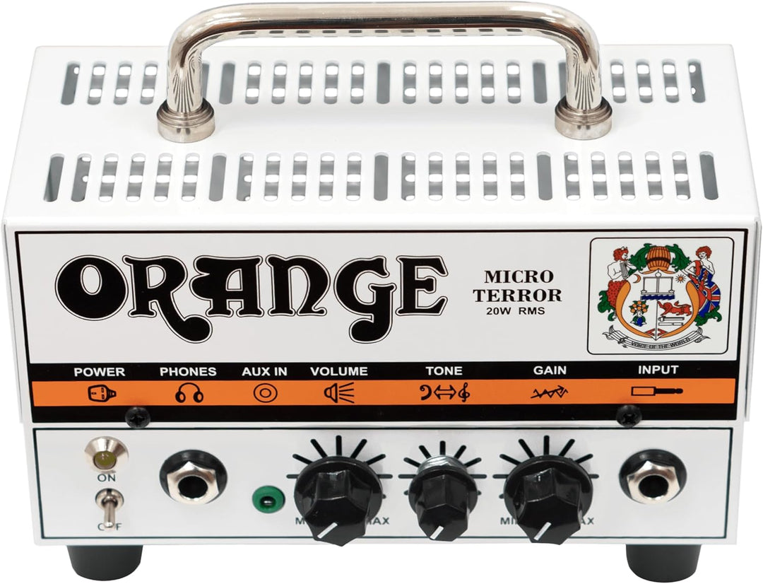 Orange Micro Terror Gitarrenverstärker mit 20 W Röhrenvorverstärker.