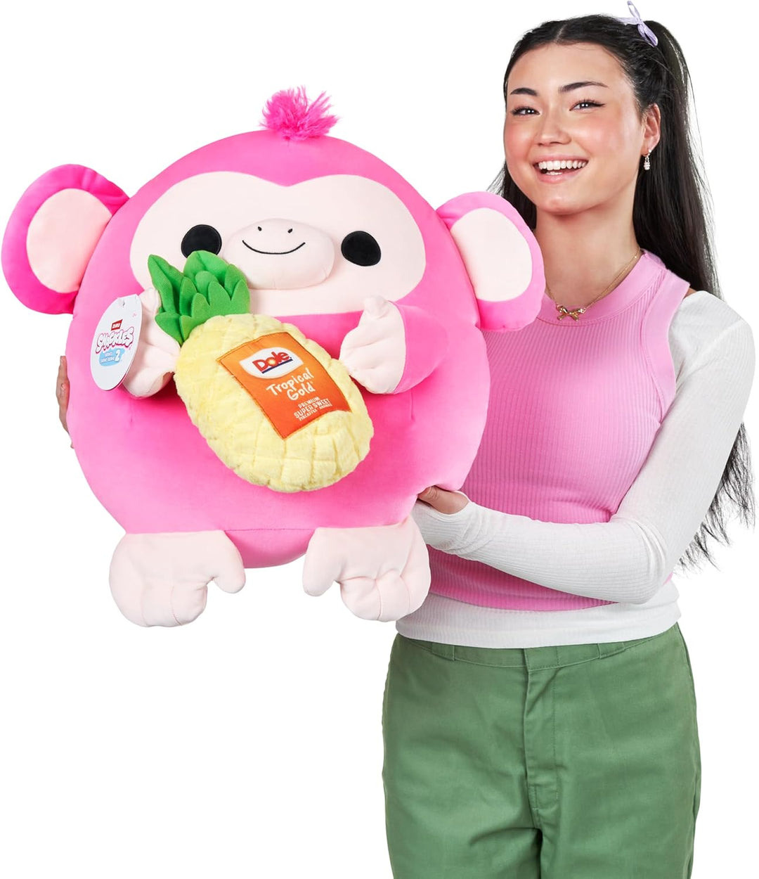 Snackles Serie 2 40 cm (Oli) von ZURU Kuschelig-weiches, beruhigendes, 40 cm grosses Plüschspielzeug