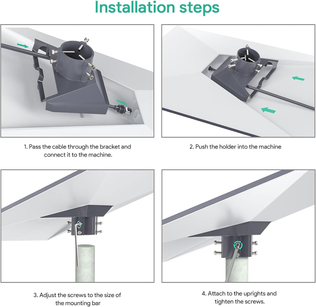 XLTTYWL Starlink Gen3 Rohradapter, Starlink V3 Masthalterung – Premium Gen 3 Starlink-Montagesatz fü