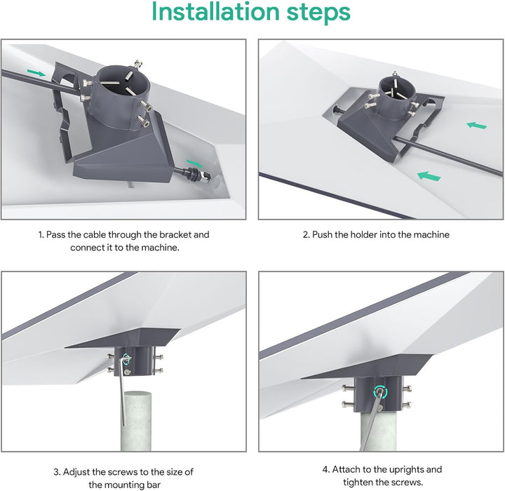 XLTTYWL Starlink Gen3 Rohradapter, Starlink V3 Masthalterung – Premium Gen 3 Starlink-Montagesatz fü