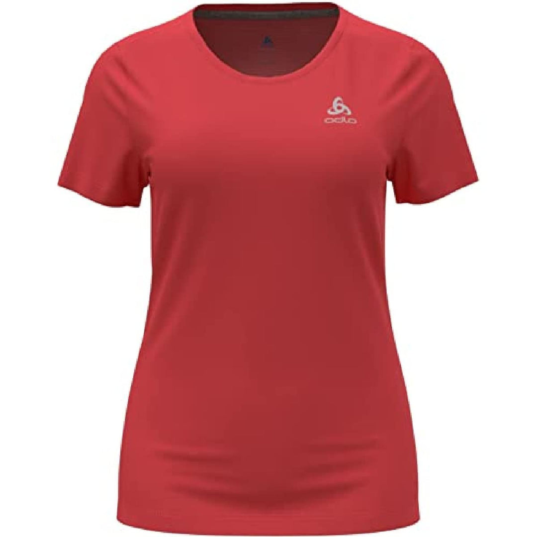 Odlo Damen F-Dry_550821 Kurzarm Shirt (1er Pack) XS Cayenne, XS Cayenne