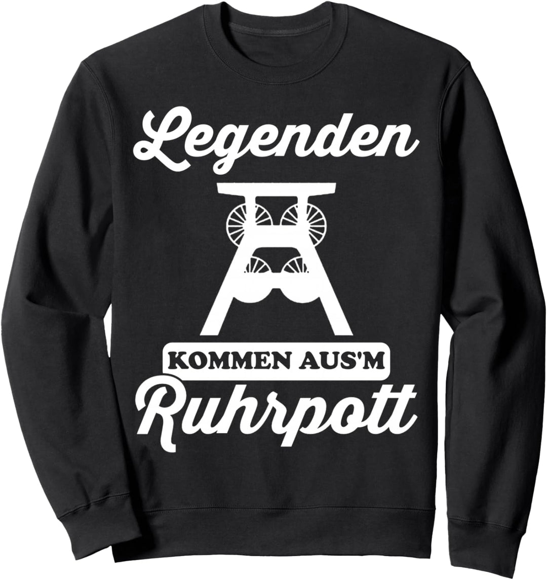 Ruhrgebiet Tshirt Geschenk Ruhrpott Sprüche Bergbau Zeche Sweatshirt