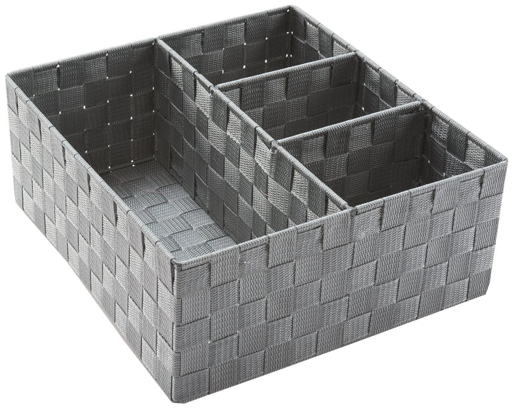 Compactor RAN4767 Schubladen Organizer mit 4 Fächern, 32 x 35 x 14 cm