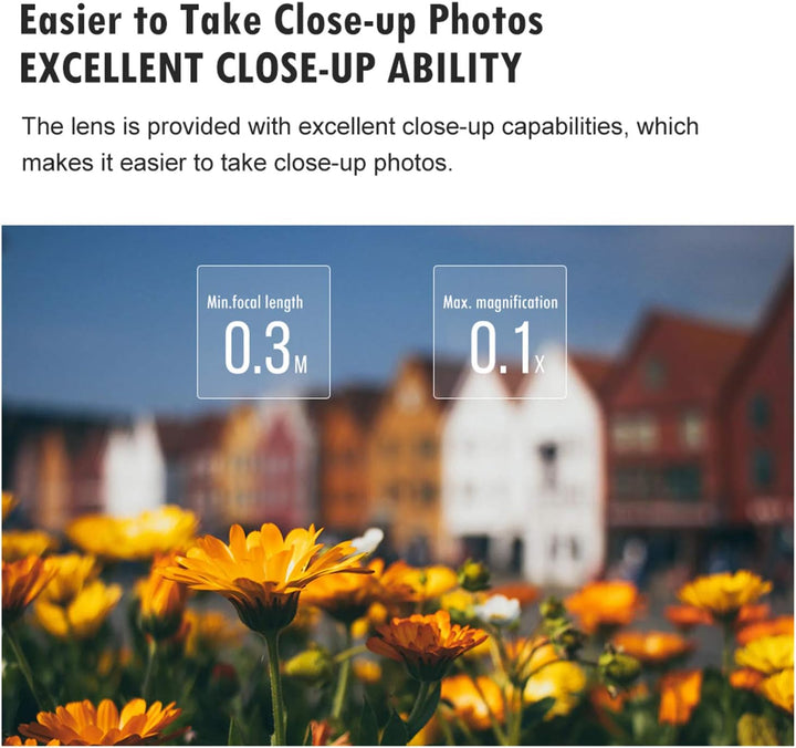 VILTROX AF 23mm F1.4 Prime Objektiv Autofokus für Sony E Mount Kameras(APS-C Format, Augen AF, einst