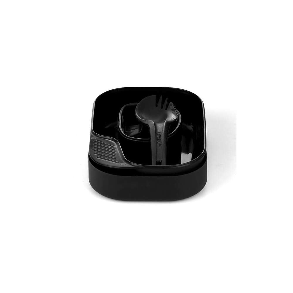 Wildo Campinggeschirr Camp-A-Box Complete Essgeschirr Schwarz, Schwarz