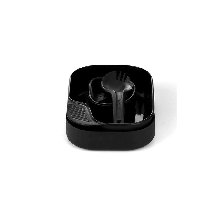 Wildo Campinggeschirr Camp-A-Box Complete Essgeschirr Schwarz, Schwarz