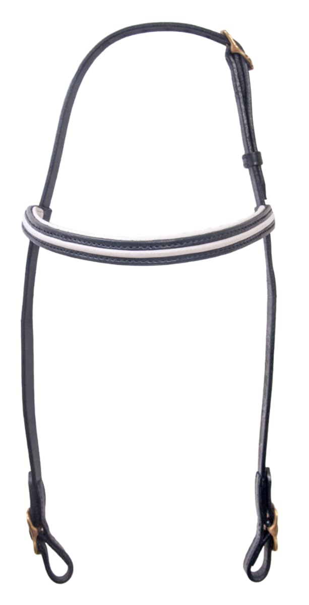 Karlslund Kopfstück Headstall, White