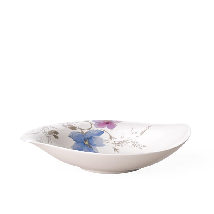 Villeroy und Boch - Mariefleur Serve und Salad tiefe Schale Gris, Schale für Beilagen und Salate, 29