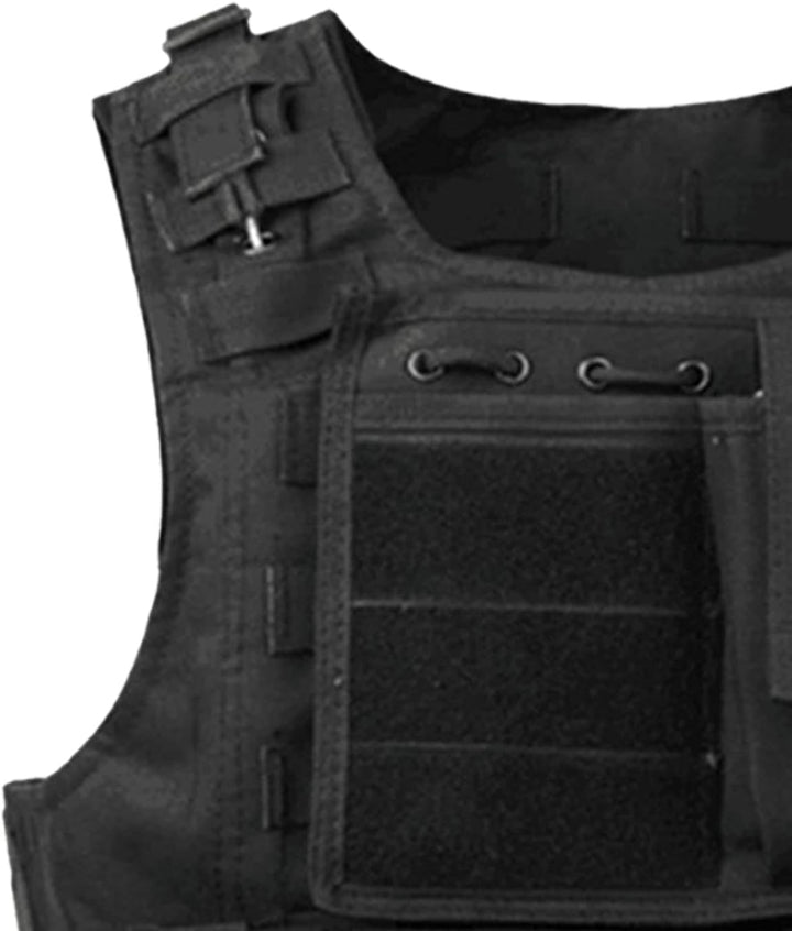 HEEPDD Militärweste, Outdoor-Arbeitsausrüstung, Leichter Klettverschluss, Verstellbarer Stahldraht f