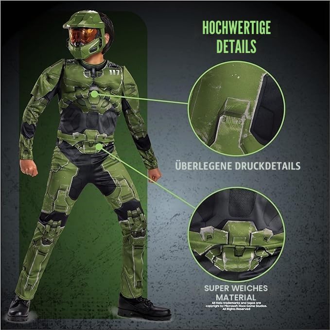 Disguise Master Chief Infinite Fancy Dress Intl