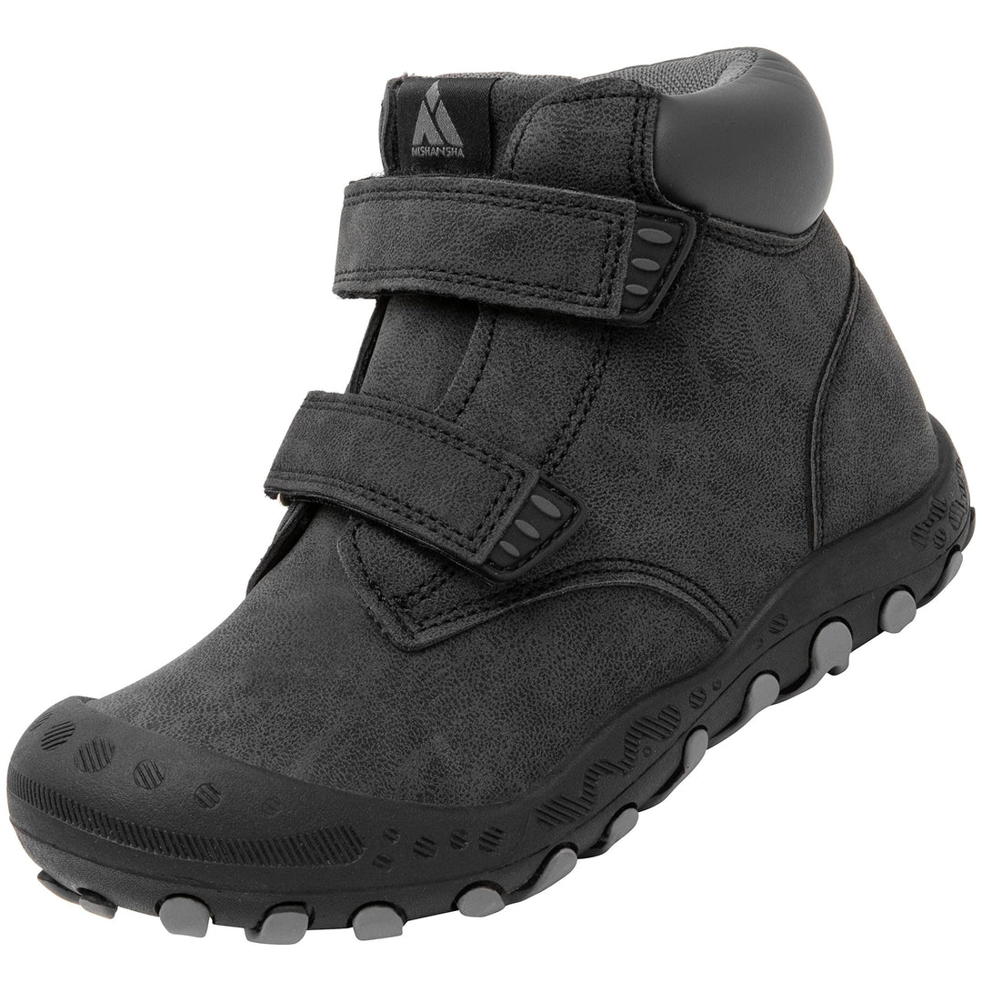 Mishansha Kinder Wanderschuhe rutschfest Leicht Trekking Wanderstiefel für Jungen Mädchen Gr.24-38 D