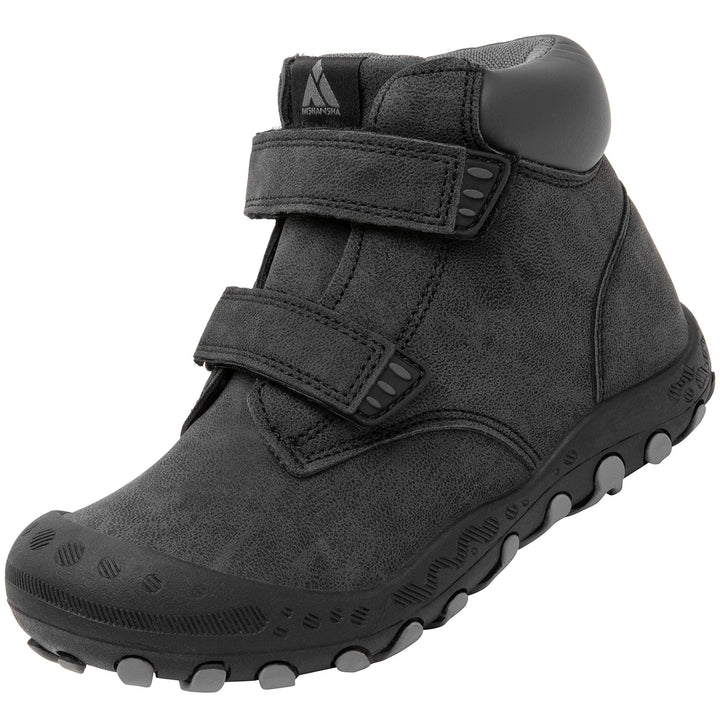 Mishansha Kinder Wanderschuhe rutschfest Leicht Trekking Wanderstiefel für Jungen Mädchen Gr.24-38 D