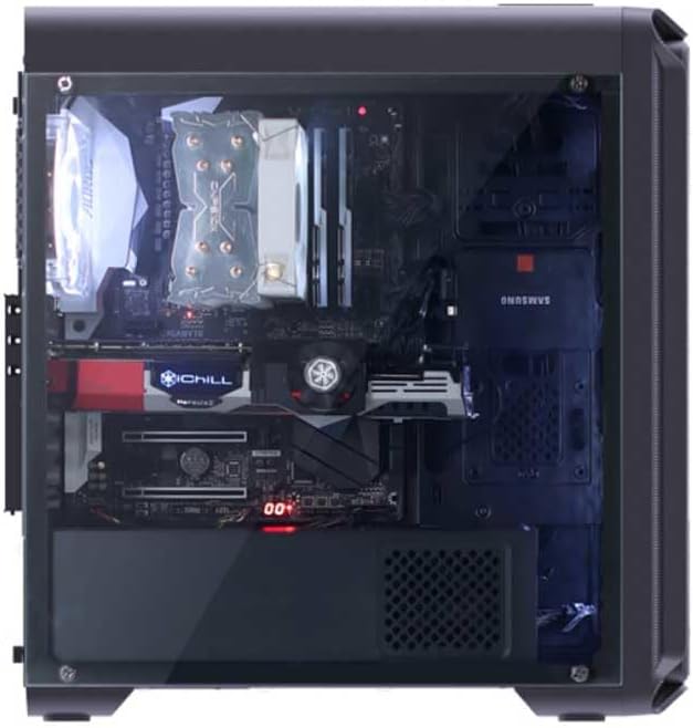 Zalman i3 Edge Midi-Tower PC Gehäuse ATX Gaming Tower, Computergehäuse, ATX Case, PC Case Black, PC-
